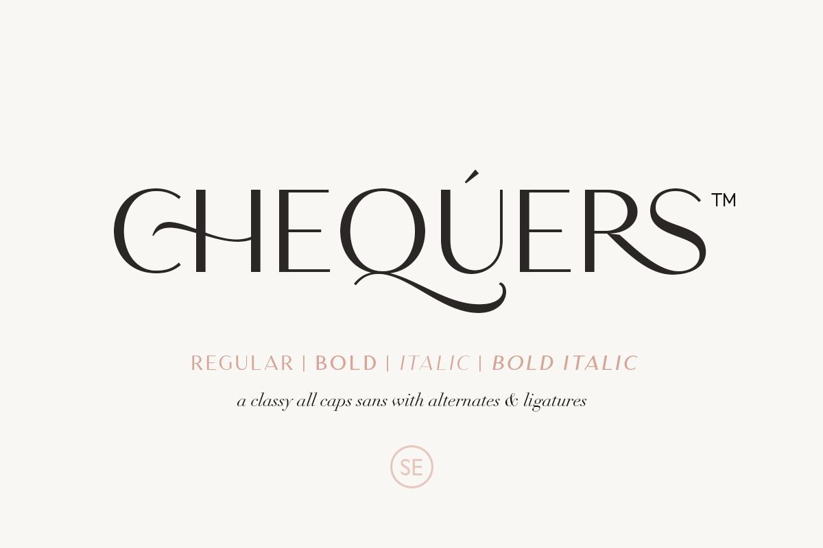 Chequers - Modern Sans Serif Free Download Free Download