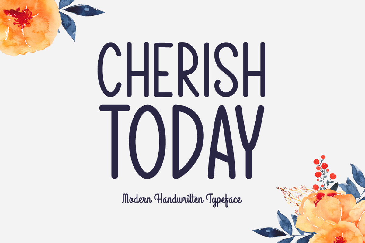 Cherish Today Typeface Free Download Free Download