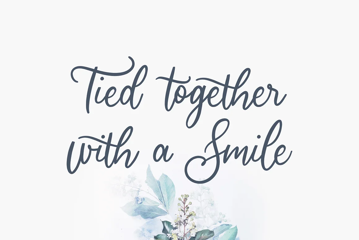 Cherishia | Romantic Script Font