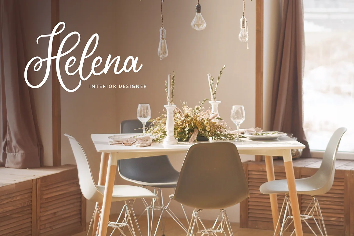 Cherishia | Romantic Script Font