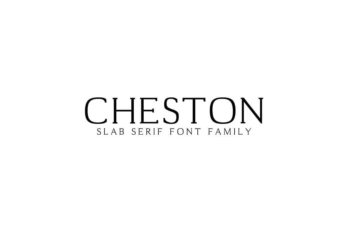 Cheston Slab Serif 5 Font Family Set Free Download