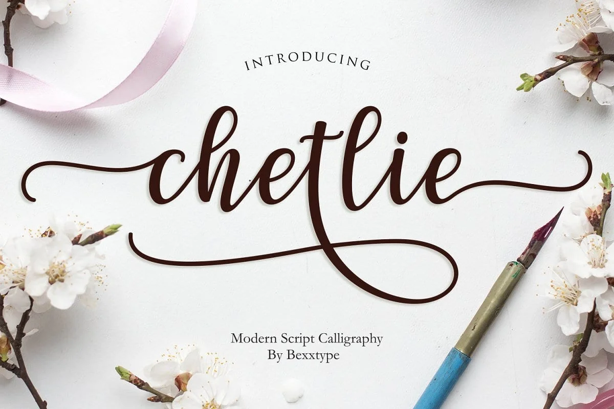 Chetlie Script Font Free Download