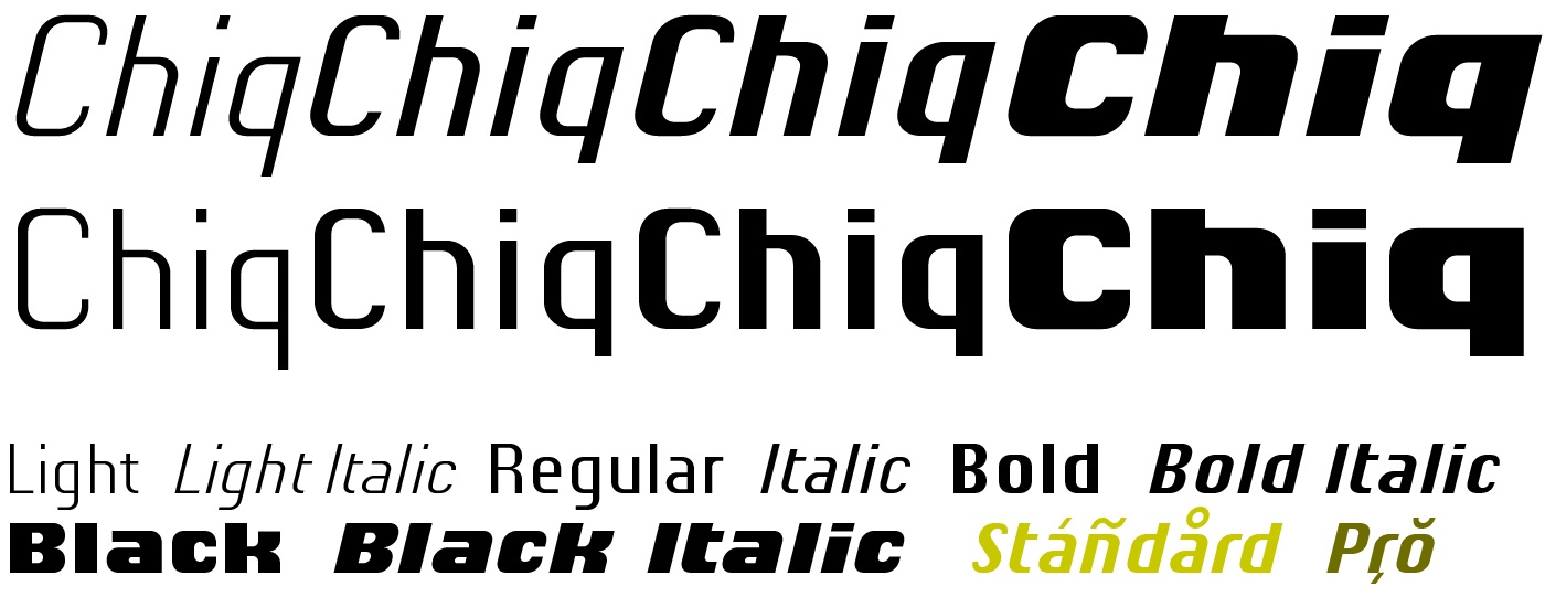 Chiq Pro Font Free Download