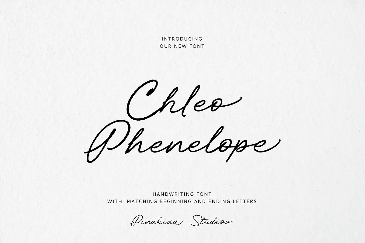 Chleo Phenelope Handwriting Free Download Free Download