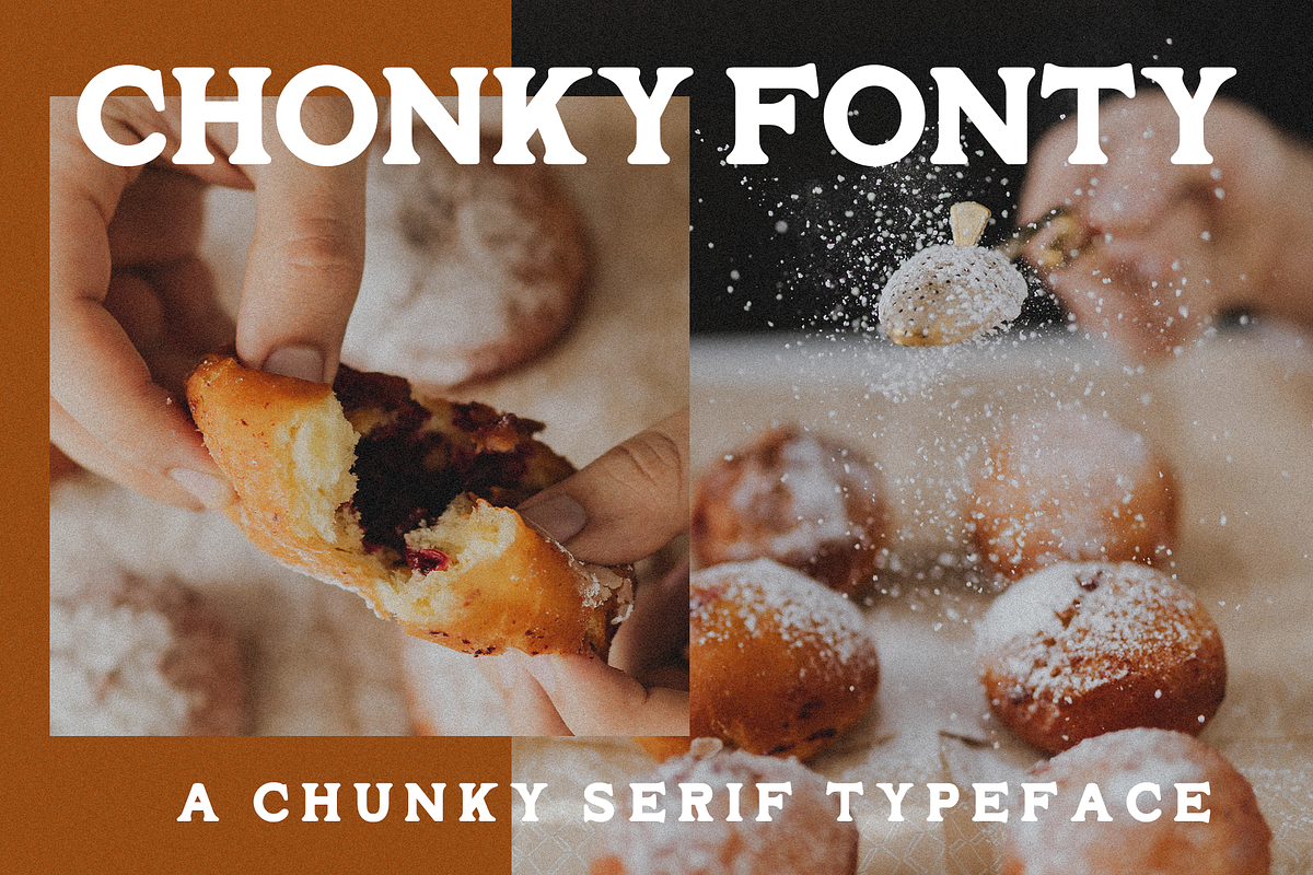 Chonky Fonty | A chunky display Free Download Free Download