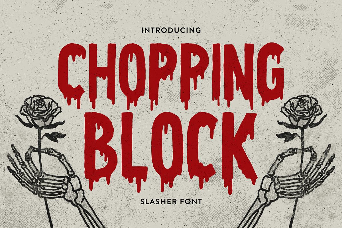 Chopping Block Font Free Download Free Download