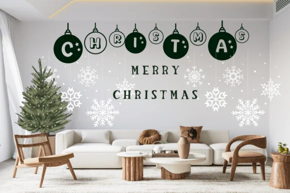 Christmas Ball Font