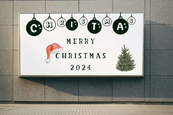 Christmas Ball Font
