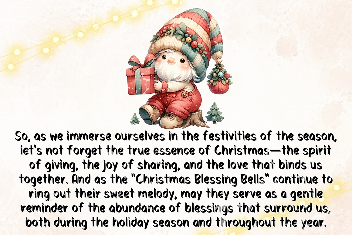 Christmas Blessing Bells - Handwritt Font Free Download