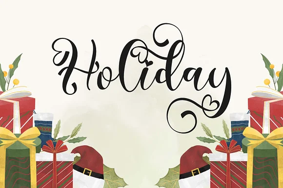 Christmas Bonitha Font