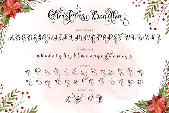 Christmas Bonitha Font Free Download