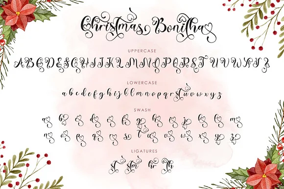 Christmas Bonitha Font