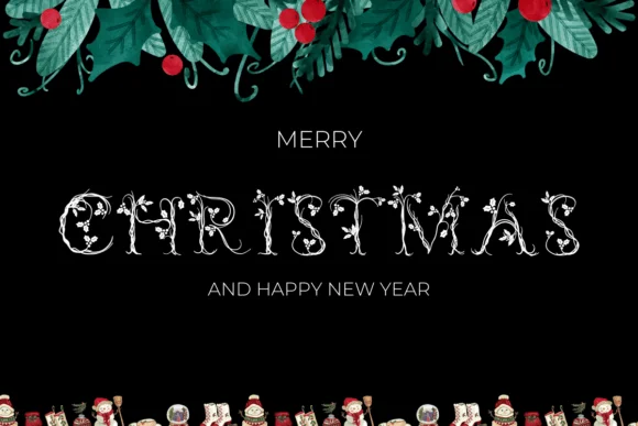 Christmas Eve Font