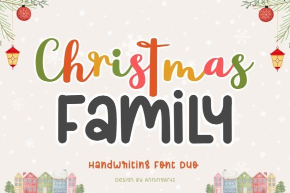 Christmas Family Font Free Download