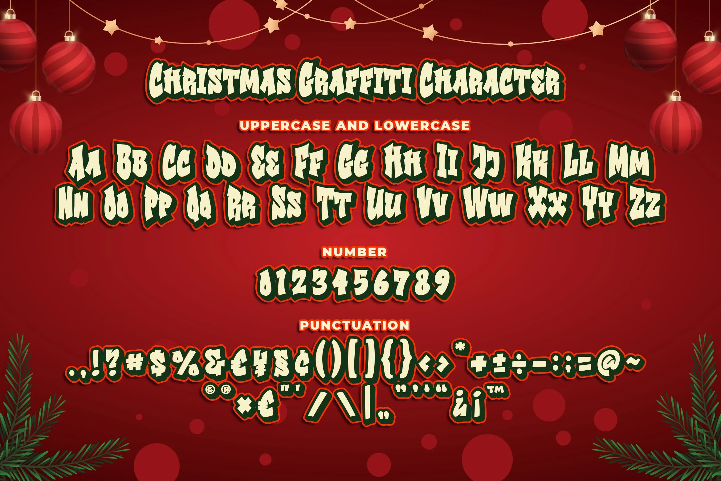 Christmas Graffiti Font