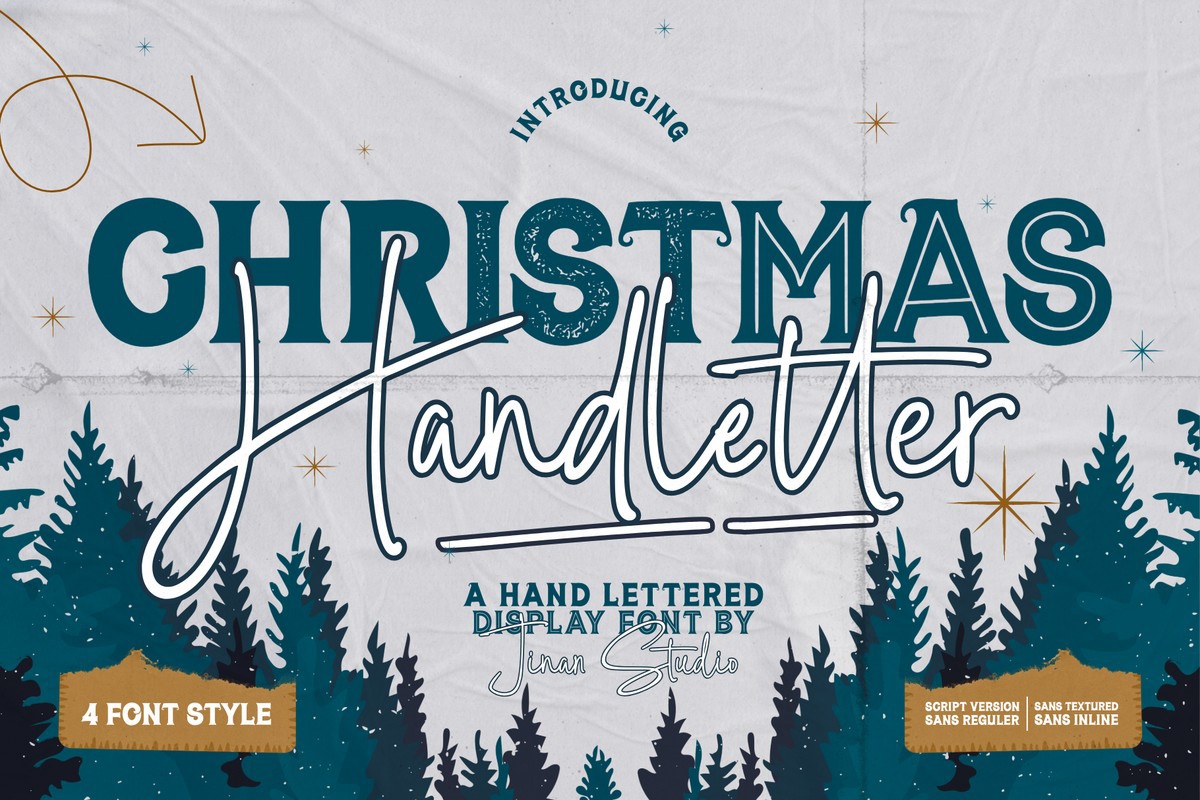 Christmas Handletter Font Free Download