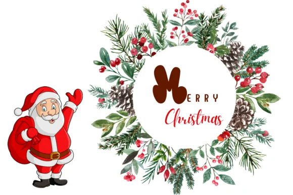 Christmas Monogram Font