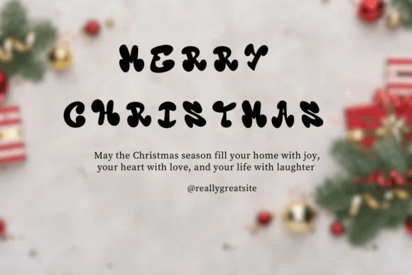 Christmas Monogram Font