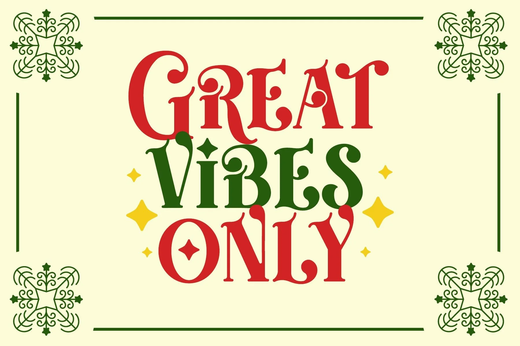 Christmas Moonday Font