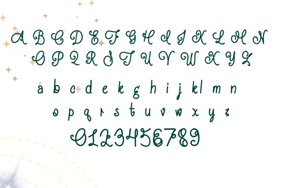 Christmas New Year Font