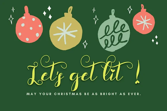 Christmas Sanantha Font