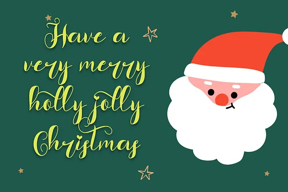 Christmas Sanantha Font