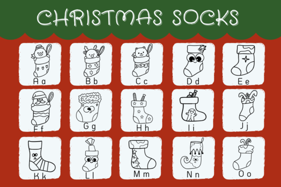 Christmas Socks Font Free Download