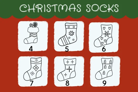 Christmas Socks Font