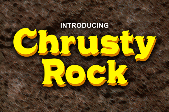Chrusty Rock Font Free Download
