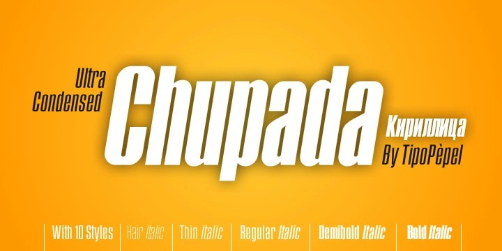 Chupada Font Free Download