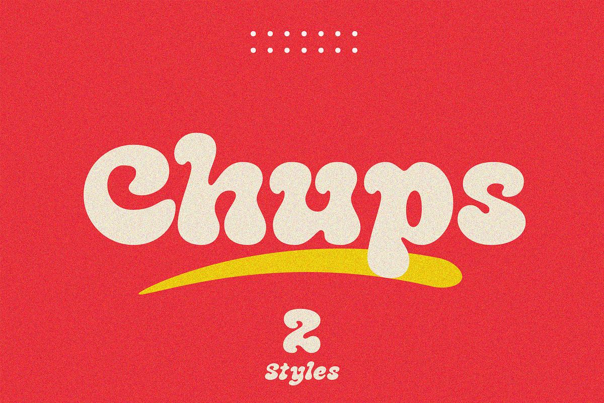 Chups - Groovy Retro Font Free Download Free Download