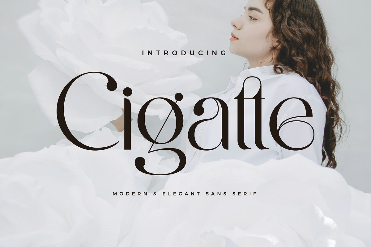 Cigatte - Modern Sans Font Free Download Free Download