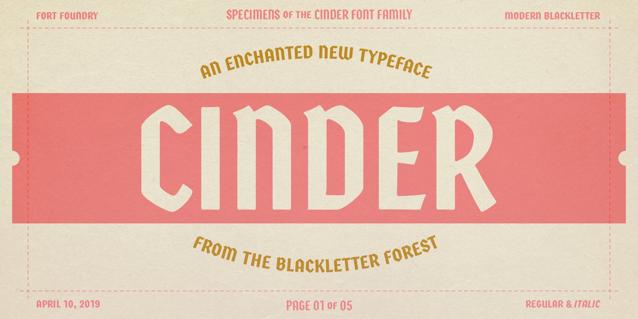 Cinder Font Free Download