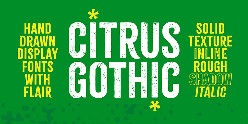 Citrus Gothic Font Free Download Free Download