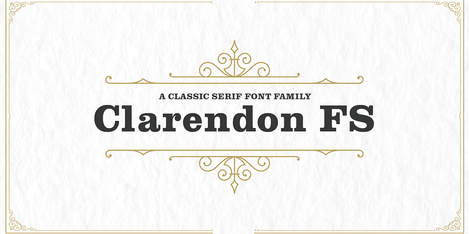 Clarendon FS Font Free Download