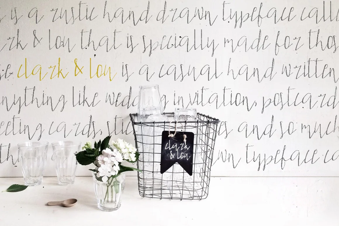 Clark & Lou Script Font