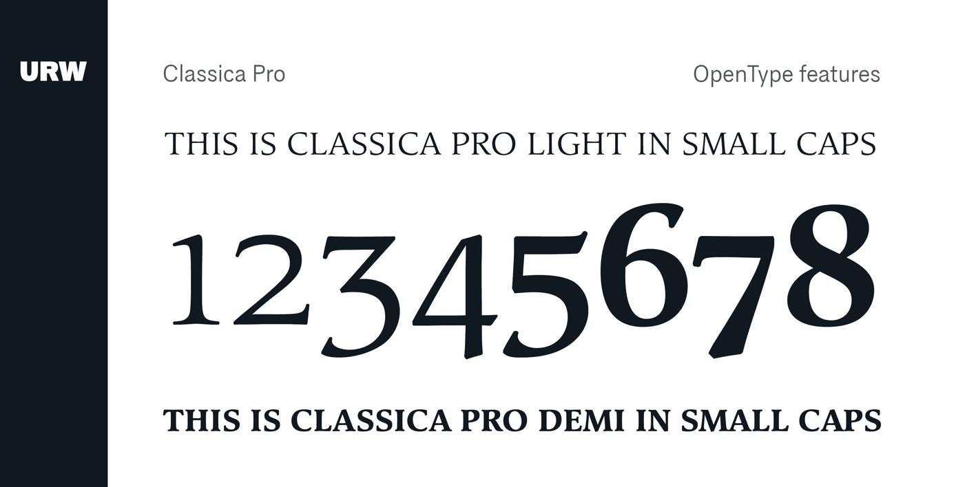 Classica Pro Font Free Download