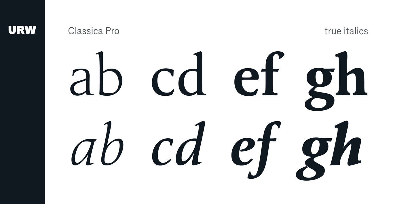 Classica Pro Font Free Download