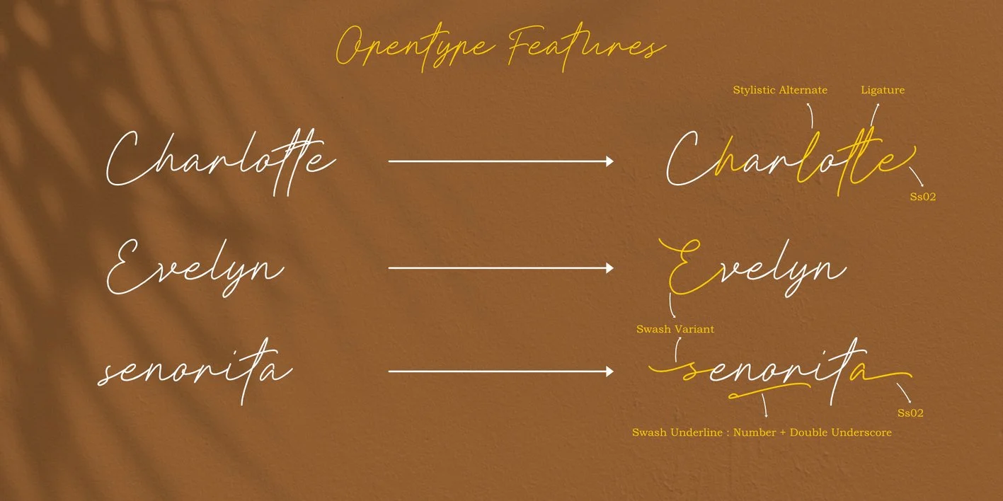 Clathyn Keith Signature Font