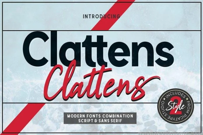 Clattens Duo Font Free Download