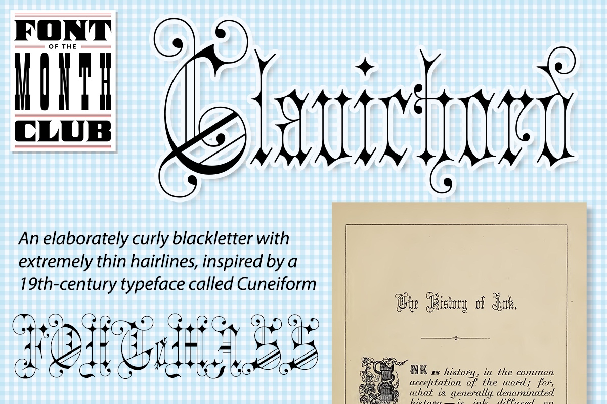 Clavichord Font Free Download