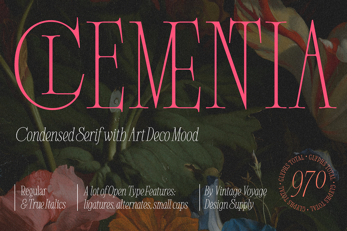 Clementia • Stylish Serif Free Download Free Download