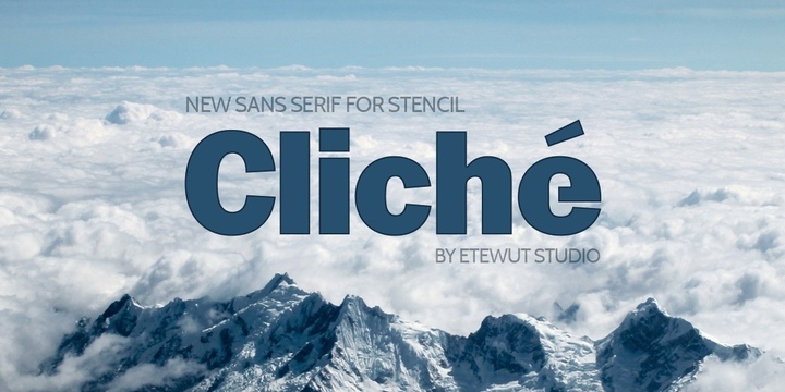 Cliche Font Free Download