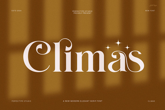 Climas Elegant Serif Font Free Download