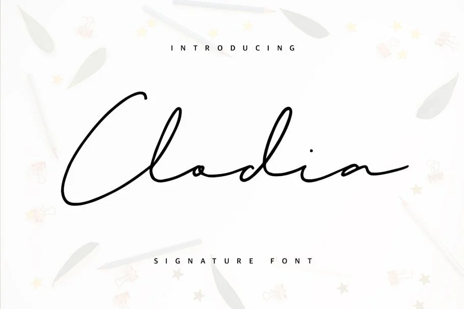 Clodia Font Free Download Clodia Font Free Download