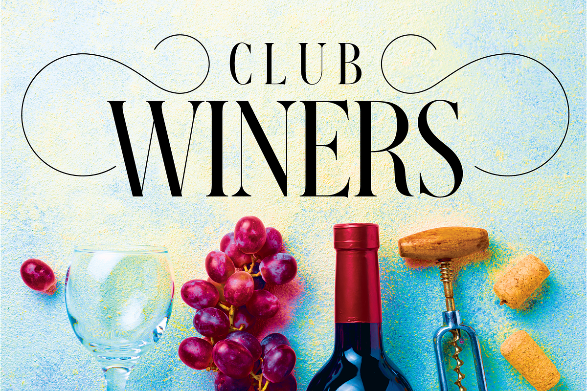 Club Winers font Free Download Free Download