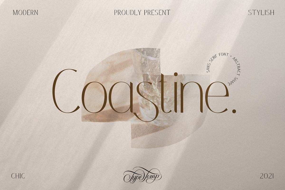 Coastine - Chic Modern Font Free Download Free Download