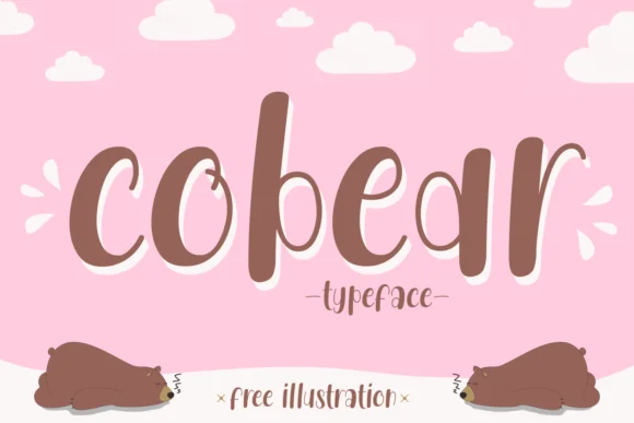 Cobear Font Free Download