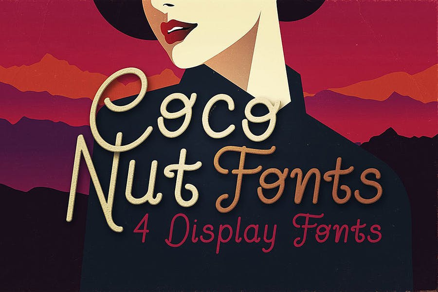 Coconut - Display Font Free Download