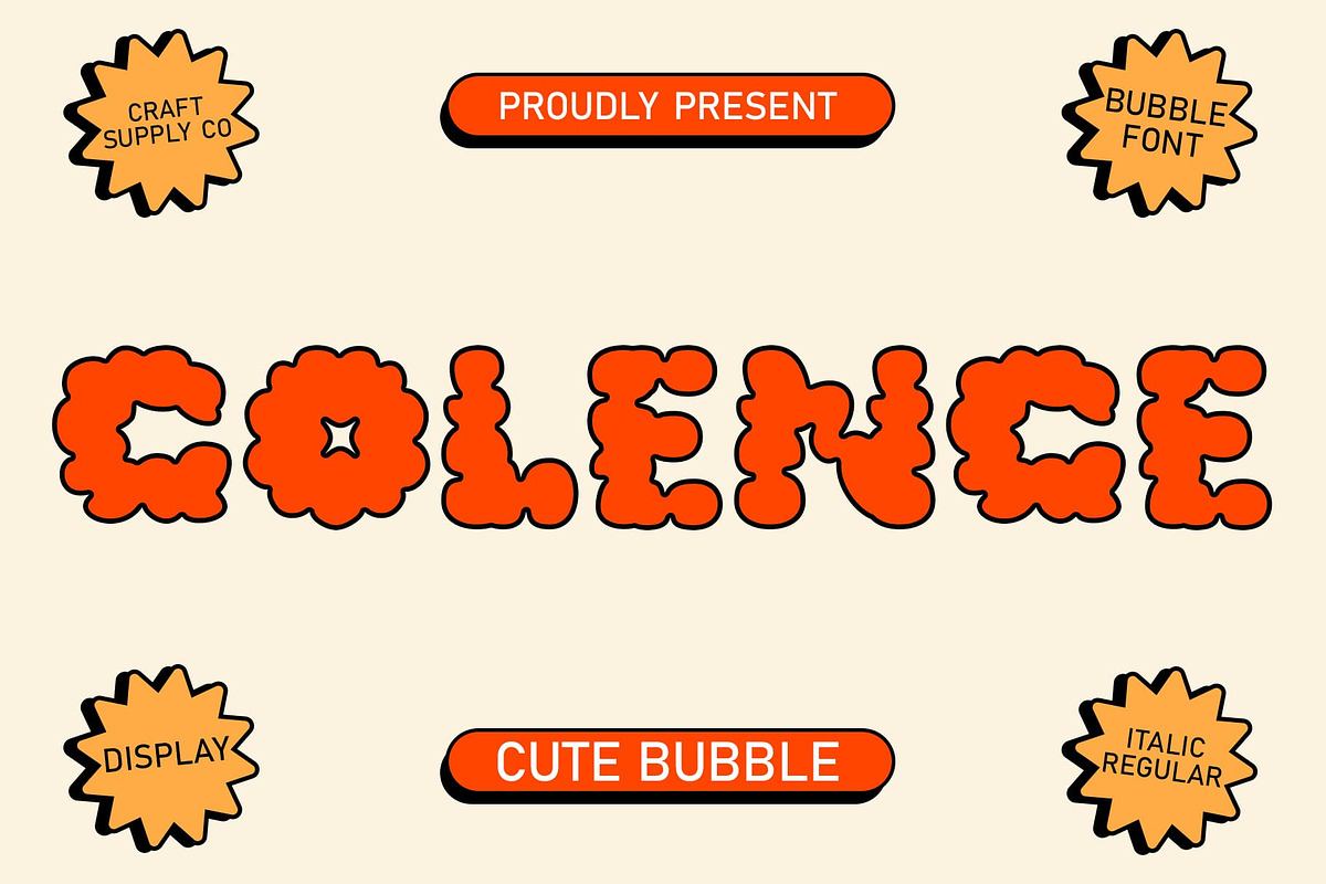 Colence – Cloudy Font Free Download Free Download